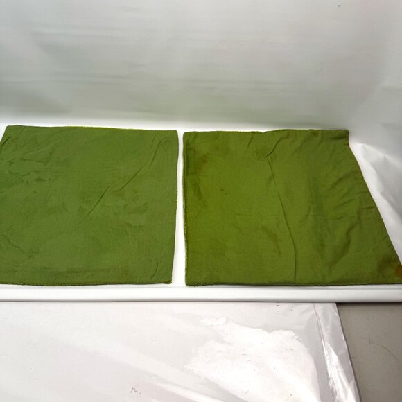 Christmas Glass Beaded Chargers 3 Red 3 Green Square 14x14" by RLK Leila's READ - Picture 6 of 13